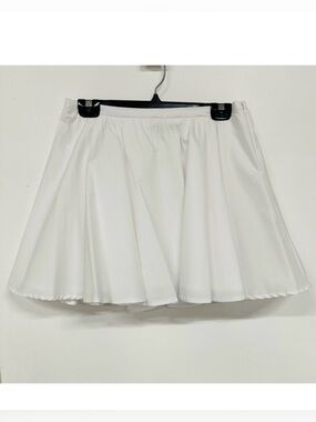 Dynamite NEW poplin cotton skirt Medium Mini lined Aline Summer Coquette